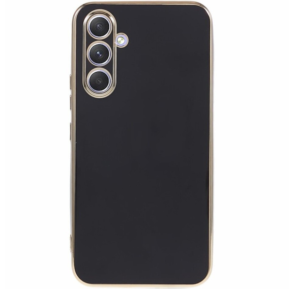Θήκη για Samsung Galaxy S24, Glamour CamShield, μαύρη