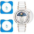 2x ERBORD μετριασμένο γυαλί για Huawei Watch GT 5 Pro 42mm, με πλαίσιο τοποθέτησης