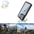 Αδιάβροχη θήκη IP68 για το iPhone 15 Pro, μαύρη