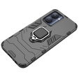 Θήκη για Realme C33, Kickstand Ring, μαύρη