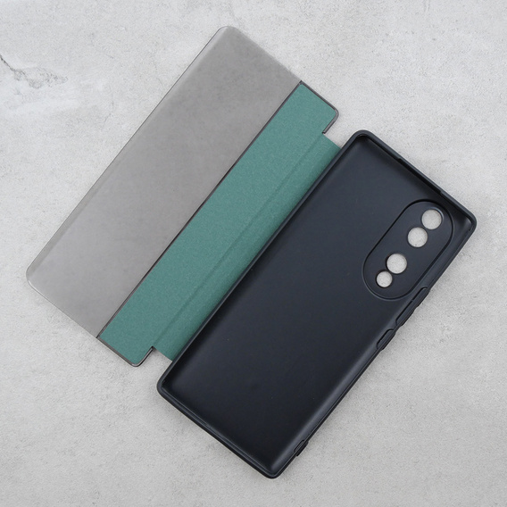Η αναδιπλούμενη θήκη για το Honor 70 5G, Side View, πράσινη