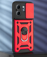 Θήκη για Infinix Hot 50i 4G, CamShield Slide, κόκκινη