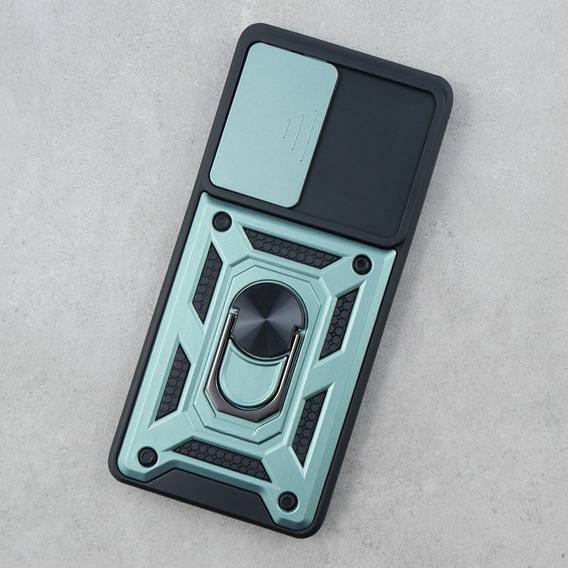 Θήκη για Oppo Reno 10 / 10 Pro, CamShield Slide, πράσινο