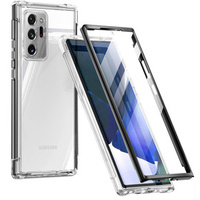 Θήκη για Samsung Galaxy Note 20 Ultra, Suritch Full Body, διαφανής / μαύρη