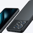 Θήκη για Xiaomi Poco F6 Pro, Fusion Hybrid, μαύρη
