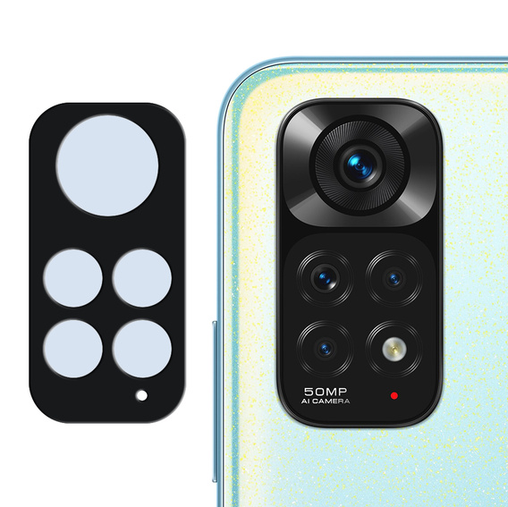 Μετριασμένο γυαλί για κάμερα για το Xiaomi Redmi Note 11, μπλε
