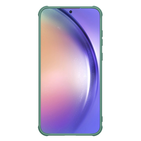 Θήκη για Samsung Galaxy A55 5G, θωρακισμένη Nillkin, CamShield Pro, πράσινη