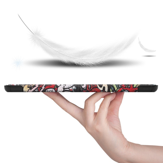 Θήκη για Samsung Galaxy Tab S6 Lite, Smartcase, graffiti