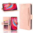 Θήκη με πτερύγιο για Xiaomi Redmi Note 8 Pro, Card Slot, ροζ