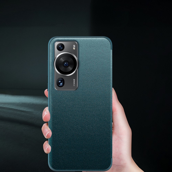 Η αναδιπλούμενη θήκη για το Huawei P60 Pro, Side View, μπλε