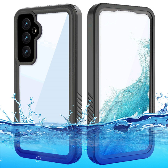 Αδιάβροχη θήκη IP68 για το Samsung Galaxy A54 5G, μαύρη