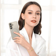 Θήκη για Samsung Galaxy S25, για MagSafe, ERBORD Μatt Case, γκρι + Γυαλί οθόνης