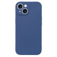 Θήκη για iPhone 15 Plus, Silicone Lite, σκούρο μπλε