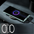 θήκη προστασίας κάμερας για το Samsung Galaxy S24+ Plus, CamShield MagSafe, διαφανής / πράσινη