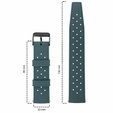 Λουράκι σιλικόνης ERBORD Universal 22mm