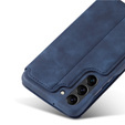 Θήκη με πτερύγιο για Samsung Galaxy S23 Plus, ERBORD Retro, μπλε