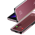 Θήκη για Samsung Galaxy Z Fold3 5G, Clear View, ροζ rose gold