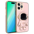 Θήκη για iPhone 14 Pro Max, Astronaut, ροζ rose gold