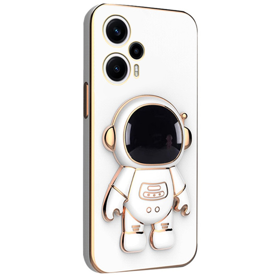 Θήκη για Xiaomi Poco F5, Astronaut, λευκή