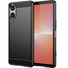 Θήκη για Sony Xperia 5 V, Carbon, μαύρη