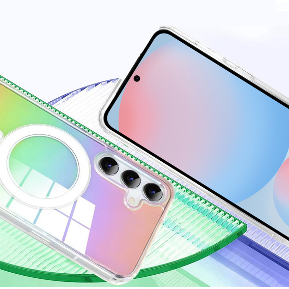 Θήκη για Samsung Galaxy A16, Fusion Hybrid, για MagSafe, πολύχρωμη + Γυαλί για την οθόνη