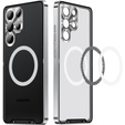 θήκη προστασίας κάμερας για το Samsung Galaxy S23 Ultra, CamShield MagSafe, διαφανές / ασημί