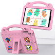 Παιδική θήκη για iPad mini 7.9" 2019/2015/2014/2013/2012 (5/4/3/2/1 gen.), Cute Patterns, με βάση, ροζ