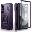 Θωρακισμένη θήκη για Samsung Galaxy Z Fold 6 5G, Dexnor Full Body S-Pen Slot, μωβ