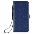 θήκη πτερύγιο για T Phone 3 5G, Wallet Rhombus, μπλε