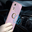 Θήκη για Oppo A78 5G, Electro Ring, μωβ