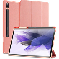 Θήκη για Samsung Galaxy Tab S9+ 12.4", Dux Ducis Domo, ροζ rose gold