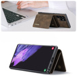 Θήκη για Samsung Galaxy S23 Ultra, DG.MING 2in1, καφέ