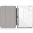 Θήκη για Xiaomi Redmi Pad SE 11", Smartcase Hybrid, με χώρο για γραφίδα, λευκή