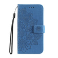 Θήκη με πτερύγιο για Samsung Galaxy A13 4G, Mandala Flower, μπλε