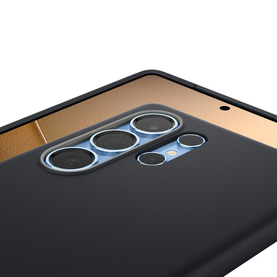 Θήκη Spigen για Samsung Galaxy S25 Ultra, Nano Pop MagSafe, μαύρη + γυαλί με σκλήρυνση 9H