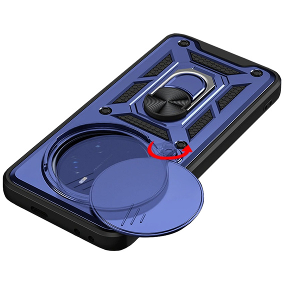 Θήκη για Honor Magic 7 Pro, CamShield Slide, μπλε