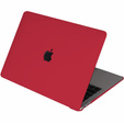 Θήκη για MacBook Air 13 A2337 M1 A2179 A1932, HardShell, κόκκινη