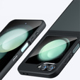 Θήκη για Samsung Galaxy Z Flip7 FE / Z Flip6, Fusion Hybrid, μαύρη