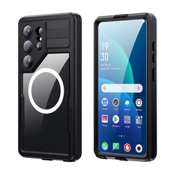 Αδιάβροχη θήκη Redpepper MagSafe για Samsung Galaxy S26 Ultra, μαύρη