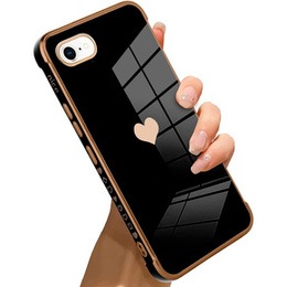 Θήκη για iPhone 7/8/SE 2020/SE 2022, Electro heart, μαύρη