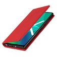 Δερμάτινη θήκη για Samsung Galaxy S22, ERBORD Grain Leather, κόκκινη