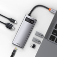 Σταθμός σύνδεσης USB-C 6 σε 1 Metal Gleam Series για συσκευές με USB-C