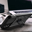 Θήκη για iPhone XR, CamShield Slide, μαύρη