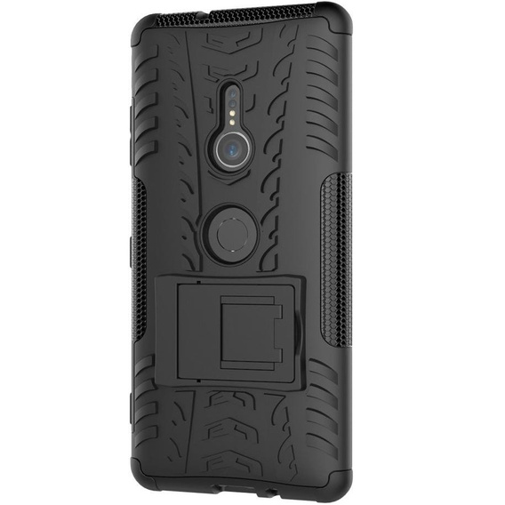 Θήκη για Sony Xperia XZ3, Tire Armor, μαύρη