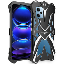 Θωρακισμένη θήκη για Xiaomi Redmi Note 12 Pro 5G, Aluminum Alloy, μαύρη