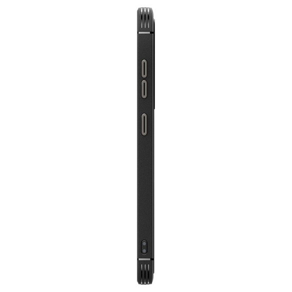 θήκη Spigen για Samsung Galaxy S25+ Plus, Core Armor MagSafe, μαύρη + μετριασμένο γυαλί 9H
