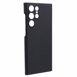 Θήκη για Samsung Galaxy S22 Ultra, Aramid Fiber Cover, μαύρη