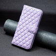 Θήκη με πτερύγιο για Infinix Hot 40i, Wallet, BINFEN COLOR, μωβ