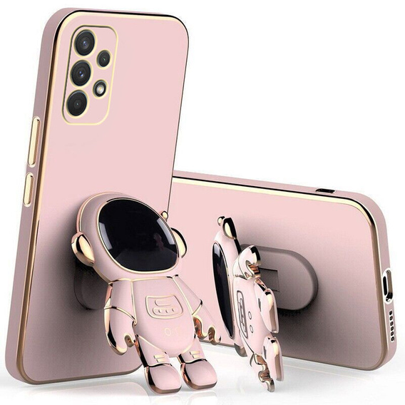 Θήκη για Samsung Galaxy A32 5G, Astronaut, ροζ rose gold