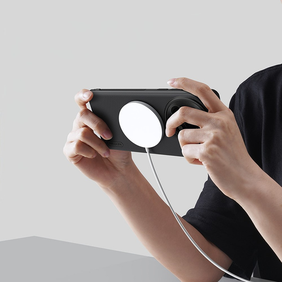 θήκη NILLKIN για OnePlus 13, Frosted Shield, για MagSafe, μαύρη